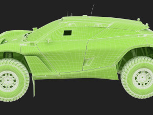 Extreme E E-SUV 2022 2023 3D मॉडल