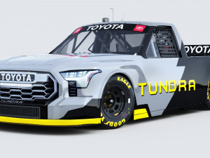 Toyota Tundra Nascar Trucks 2022 template Model 3D