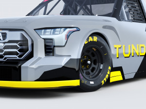 Toyota Tundra Nascar Trucks 2022 template Modello 3D