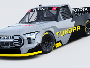 Toyota Tundra Nascar Trucks 2022 template Modello 3D