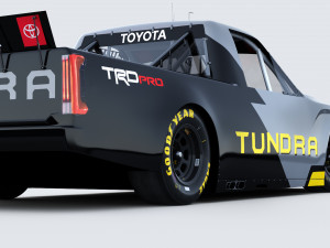 Toyota Tundra Nascar Trucks 2022 template Modello 3D