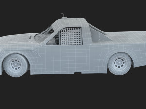 Toyota Tundra Nascar Trucks 2022 template Modello 3D