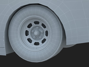 Toyota Tundra Nascar Trucks 2022 template Modello 3D