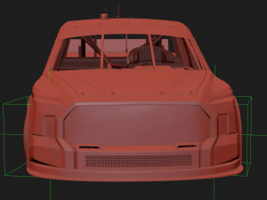 Toyota Tundra Nascar Trucks 2022 template Modello 3D