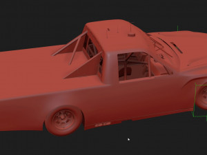 Toyota Tundra Nascar Trucks 2022 template Modello 3D