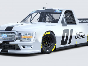 F 150 Nascar Trucks 2022 template Model 3D