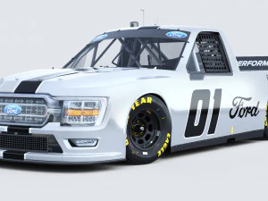 F 150 Nascar Trucks 2022 şablonu 3D Model
