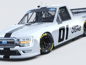 F 150 Nascar Trucks 2022 template 3D Model