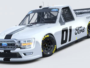 F 150 Nascar Trucks 2022 template 3D Model