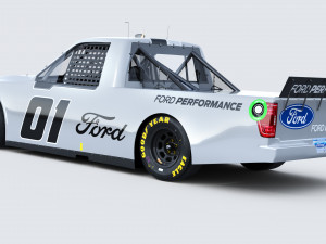 F 150 Nascar Trucks 2022 template 3D Model
