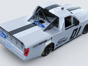F 150 Nascar Trucks 2022 template 3D Model