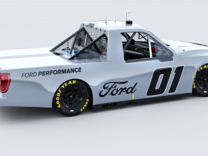 F 150 Nascar Trucks 2022 template 3D Model
