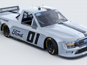 F 150 Nascar Trucks 2022 template 3D Model