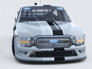 F 150 Nascar Trucks 2022 template 3D Model