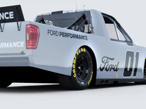 F 150 Nascar Trucks 2022 template 3D Model