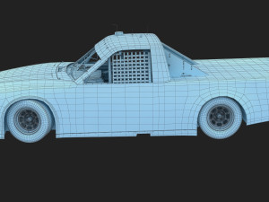 F 150 Nascar Trucks 2022 template 3D Model