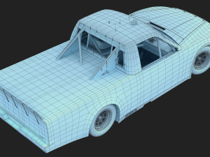 F 150 Nascar Trucks 2022 template 3D Model