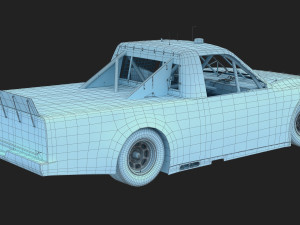 F 150 Nascar Trucks 2022 template 3D Model