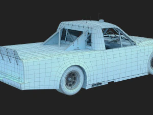 F 150 Nascar Trucks 2022 template 3D Model