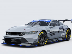 Mustang GT3 2024 Template 3D Model