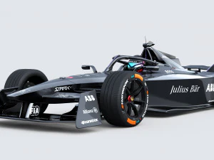 Formula E Gen3 2023 Template 3D Model
