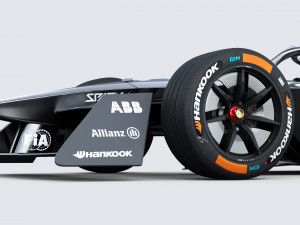 Formula E Gen3 2023 Template Modello 3D