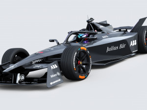 Formula E Gen3 2023 Template Modello 3D