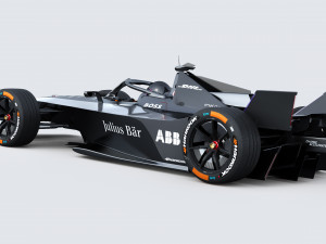 Formula E Gen3 2023 Template Modello 3D