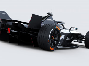 Formula E Gen3 2023 Template Modello 3D