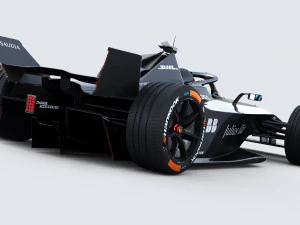 Formula E Gen3 2023 Template 3D Model