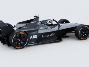 Formula E Gen3 2023 Template Modello 3D