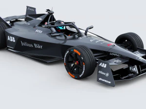 Formula E Gen3 2023 Template 3D Model