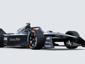 Formula E Gen3 2023 Template 3D Model