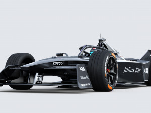 Formula E Gen3 2023 Template Modello 3D