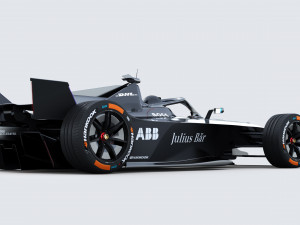 Formula E Gen3 2023 Template Modello 3D