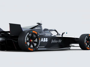Formula E Gen3 2023 Template 3D Model