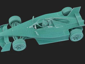 Formula E Gen3 2023 Template 3D Model