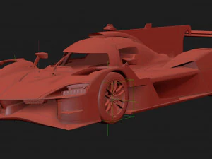 Альпийский А424 Леманс 2024 3D Модель