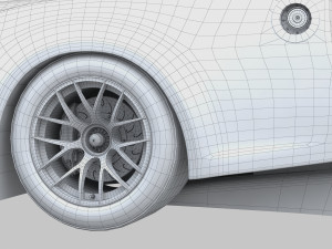 Ford-Mustang Nascar 2024 Template Modelo 3D