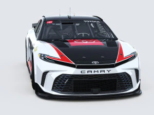Ford-Mustang Nascar 2024 Template 3D Model