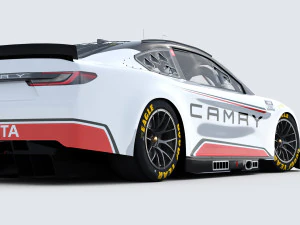 Ford-Mustang Nascar 2024 Template 3D Model
