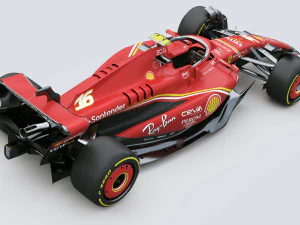 F1 Ferrari SF24 2024 3D Model