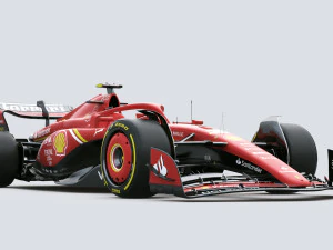 F1 Ferrari SF24 2024 3D Model