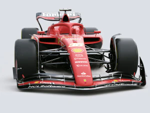F1 Ferrari SF24 2024 3D Model