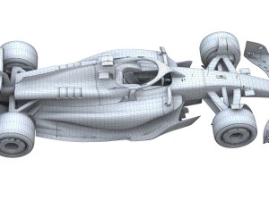 F1 Ferrari SF24 2024 3D Model