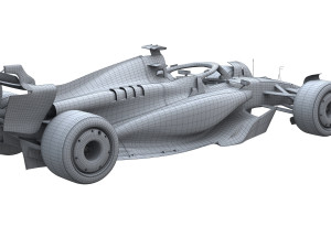 F1 Ferrari SF24 2024 Modèle 3D