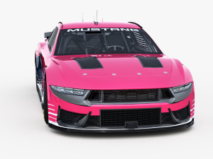 Nascar Mustang 2024 Template 3D Model