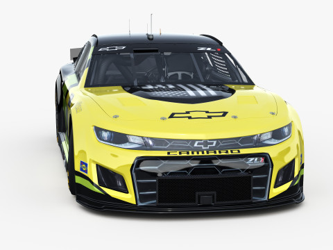 Chevrolet Camaro Nascar NextGen 2024 Template 3D Model