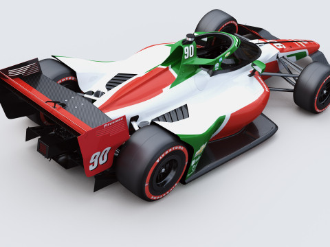Indycar Prema Road version 2025 3D-Modell