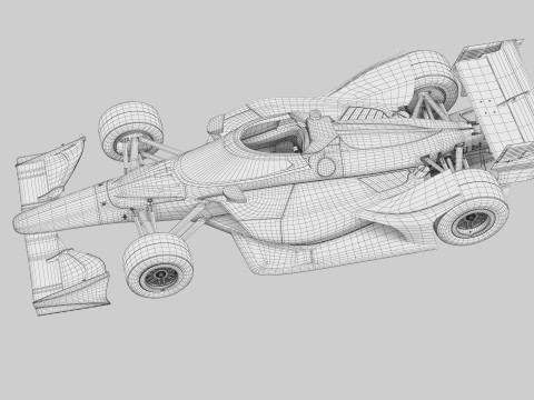 Indycar Prema Road version 2025 3D-Modell